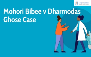 mohori bibee vs dharmodas ghose case