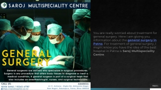 general surgery in Patna