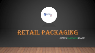 Retail packaging
