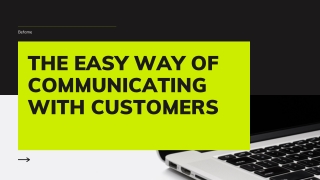 Effective Ways to Communicate With Customers