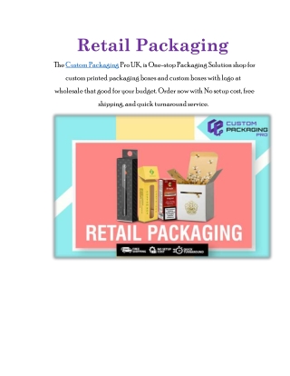 Retail Packaging
