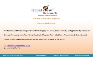 Fumaric Acid Market Set for Rapid Growth During 2021-2026