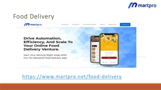 Food delivery