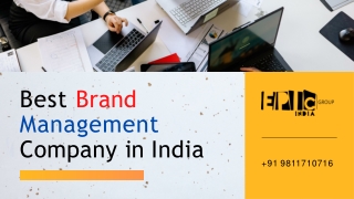 brand management company india