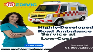 Medivic Ambulance Service from Kurji to Hajipur, Patna with Medical Advantage