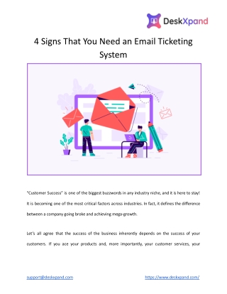 4 Signs That You Need an Email Ticketing System