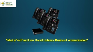 What is VoIP and how does VoIP Enhance Business Communication?