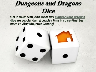 Dungeons and Dragons Dice