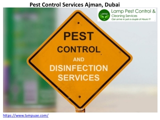 pest control services Dubai