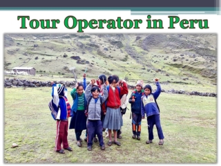 Tour Operator in Peru