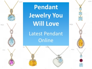 Buy Gold & Diamond Latest Pendant Online for women at Chordia Jewels.