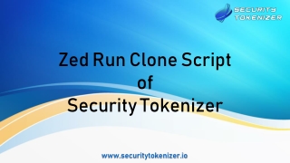 Zed Run Clone Script