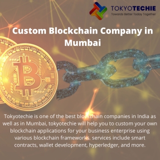 Custom Blockchain Company in Mumbai