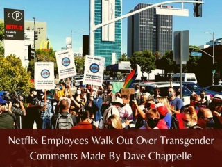 Netflix employees walk out over transgender comments made by Dave Chappelle