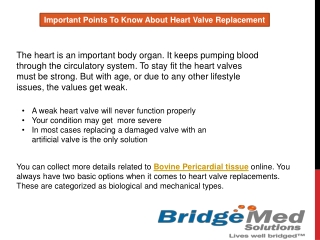 Important Points To Know About Heart Valve Replacement