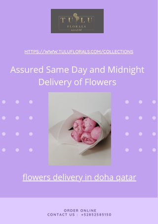 flowers delivery in doha qatar | Tuluflorals - UAE