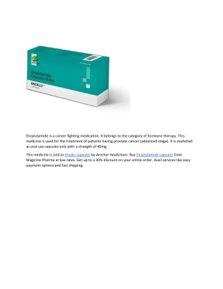 Enzalu capsules