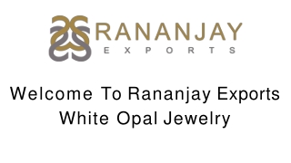 A Beautiful Opal Ring | Rananjay Exports
