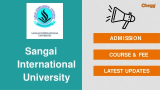 Sangai International University - [SIU], Churachandpur