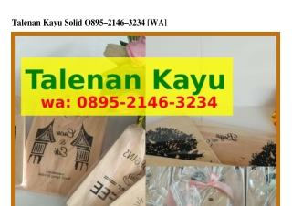 Talenan Kayu Solid 08ᑫ5·2146·3234(whatsApp)