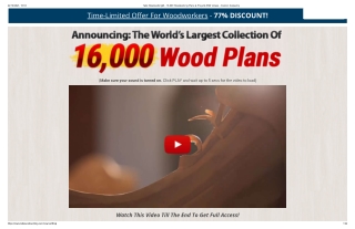 Tedswoodworking - Highest Converting Woodworking Site On The Internet!