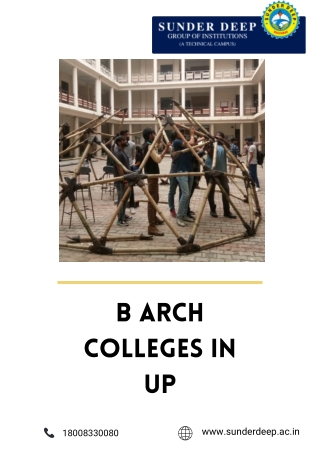 About Architecture Course and Colleges in Delhi