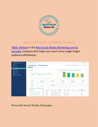 Best Social Media Marketing Company