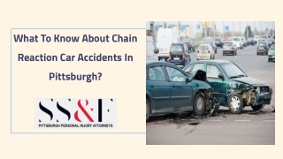 What To Know About Chain Reaction Car Accidents In Pittsburgh?