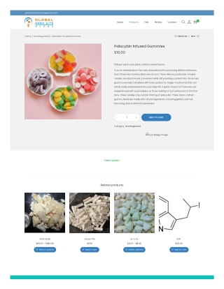 Buy Psilocybin Infused Gummies Online - Globaldarksitestore