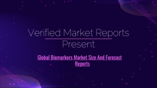 Global Biomarkers Market