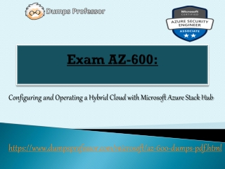AZ-600 Sample Questions, Microsoft AZ-600 Free Dumps | Dumpsprofessor.com
