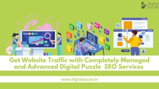 Get Website Traffic with Completely Managed and Advanced Digital Puzzle  SEO Services