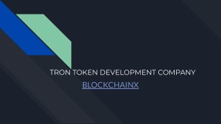 TRON TOKEN DEVELOPMENT COMPANY