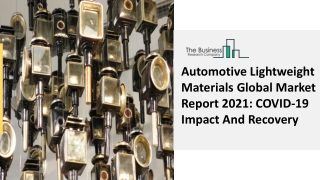 Automotive Lightweight Materials Market Overview and Forecasts through 2030