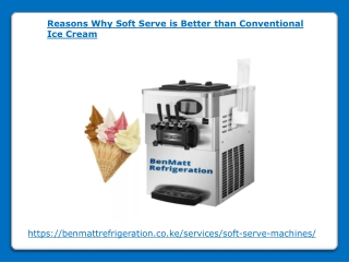 Reasons Why Soft Serve is Better than Conventional Ice Cream