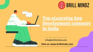 Brillmindz Top eLearning App Development company in India