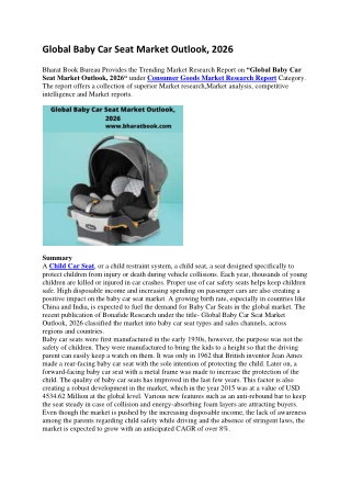 Global Baby Car Seat Market Outlook-converted (2)