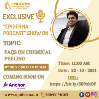 Anchor Podcast On Chemical Peeling FAQs | Best Skin Clinic in Bangalore