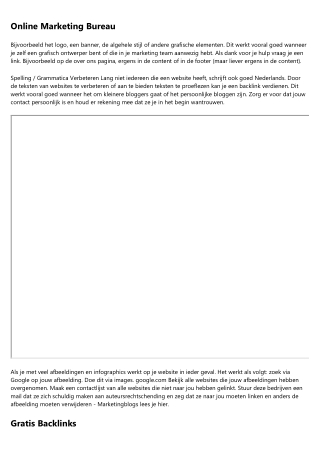 Hoog In Google Linkbuilding