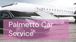 Airport Shuttle – Palmetto Car Service