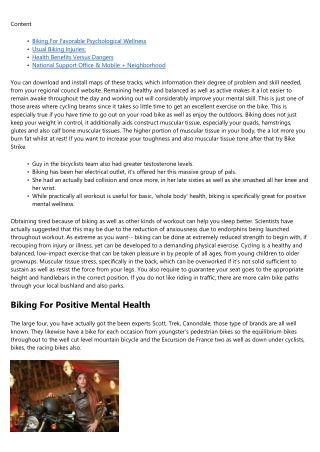Strength Training Benefits For Biking