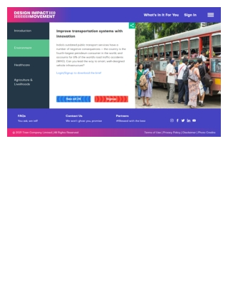 Improve Outdated and Inefficient Transportation Systems with innovation