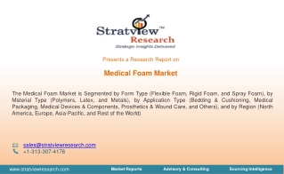 Medical Foam Market Size, Share, Trend, Forecast, & Industry Analysis