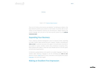 Why Is A Website Translation Tool Needed For Your Website