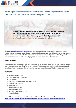 Neurology Devices Market