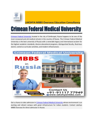 Crimean Federal Medical University