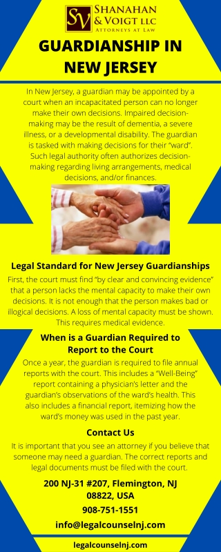 Guardianship in New Jersey