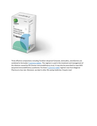 T-Lamirenz tablets