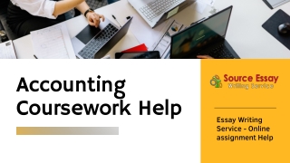 Accounting Coursework Help