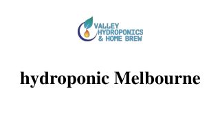 Hydroponic Melbourne